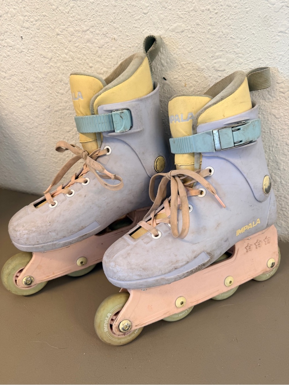 Impala Pastel Roller Skates - Lavender, Yellow, Mint